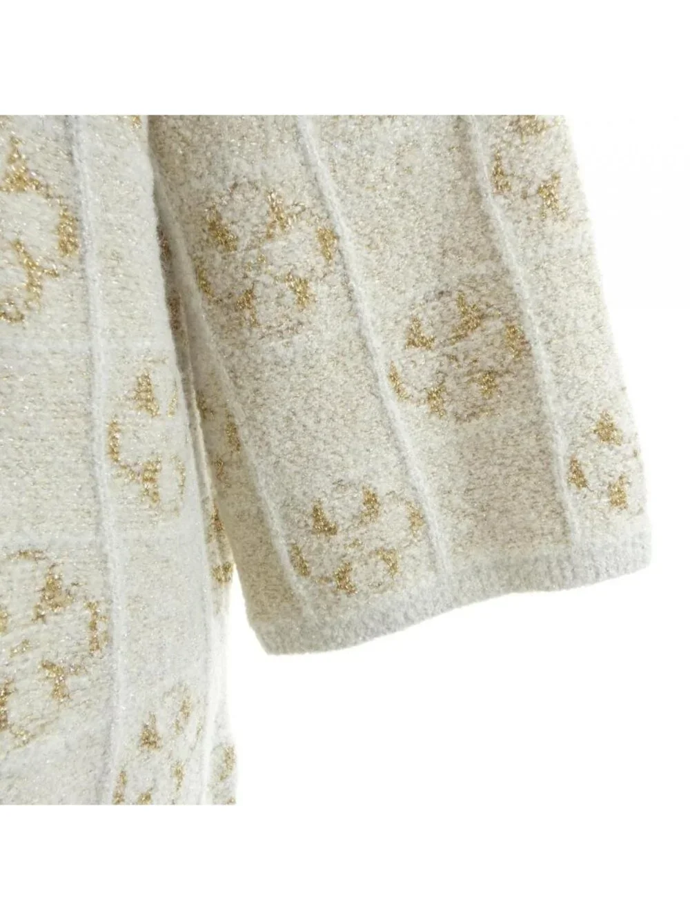 Chanel Knit Sweater Beige